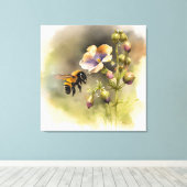 Bees Iについて キャンバスプリント (インサイチュ (ウッドフロア))