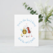 Bee's knees and ant's pants postcard ポストカード (スタンド正面)