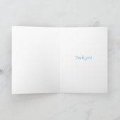 Bee's knees and ant's pants thank you card カード (内部)