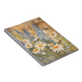 Bees on Wildflowers Notebook by PS自然デザイン ノートブック (右側)