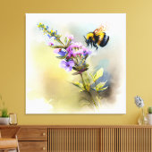 Bee's Vについて キャンバスプリント (インサイチュ (リビング))
