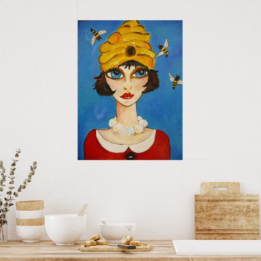 BeesLove Me ポスター (キッチン)