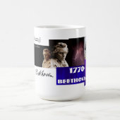 beethovenのマグ コーヒーマグカップ (中央)