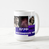 beethovenのマグ コーヒーマグカップ (正面右)