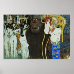 Beethoven Frieze ポスター<br><div class="desc">By Gustav Klimt</div>