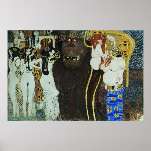 Beethoven Frieze ポスター (正面)