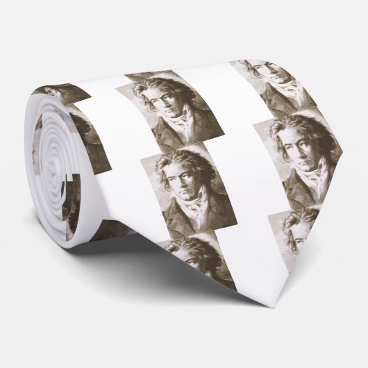Beethoven In Sepia ネクタイ (ロール)