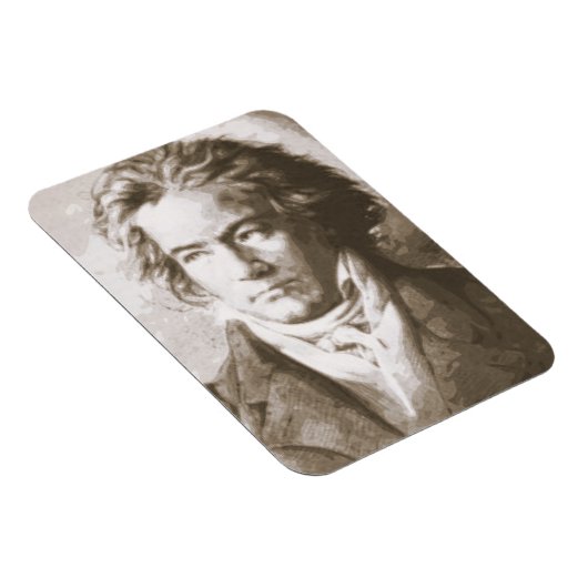 Beethoven In Sepia マグネット (右側)