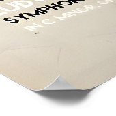 Beethoven Inspired Original Design Print -Print ポスター (角)