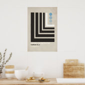 Beethoven Inspired Original Design Print -Print ポスター (キッチン)