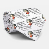 Beethoven on Music ネクタイ (ロール)