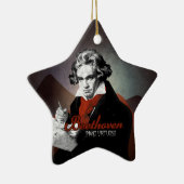 Beethoven piano virtuoso black セラミックオーナメント (右)