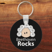 Beethoven Rocks Key Chain キーホルダー (正面)