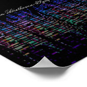 Beethoven's 9th Symphony Visualization ポスター (角)