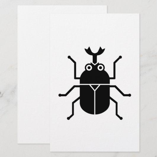 Beetle 便箋 (正面/裏面)