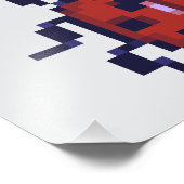 Beetle, kevers pixelart フォトプリント            (角)