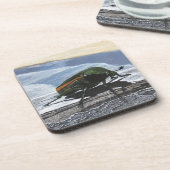 Beetle on a Pier Plastic Coasters コースター (左側)
