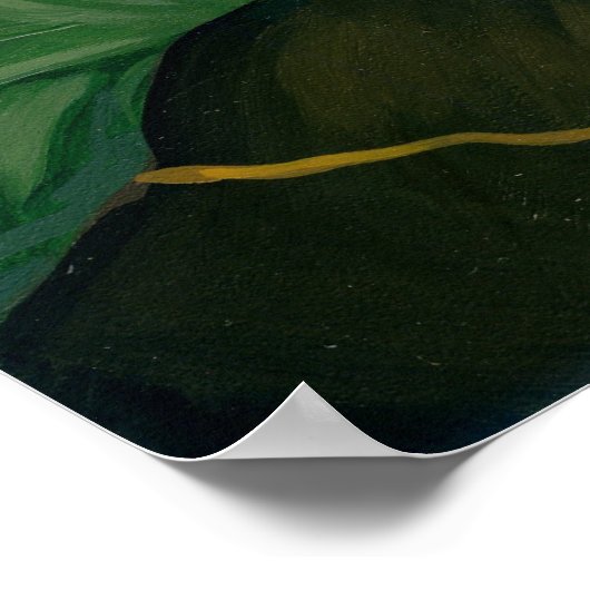 Beetle Wings gothic fairy Art Print ポスター (角)