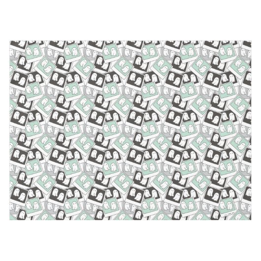 Beetlejuice | Chibi Lydia Ghost Photography テーブルクロス (正面(横))