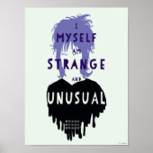 Beetlejuice | Lydia "Strange and Unusual" Graphic ポスター (正面)