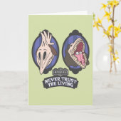 Beetlejuice | Maitlands "Never Trust The Living" カード (黄色い花)