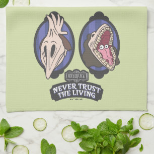 Beetlejuice Maitlands "Never Trust The Living" キッチンタオル