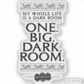 Beetlejuice | My Whole Life Is A Dark Room シール (正面)