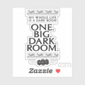 Beetlejuice | My Whole Life Is A Dark Room シール (シート)