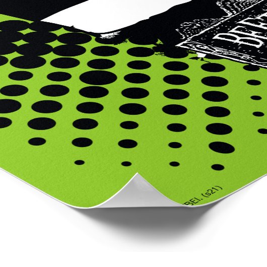 Beetlejuice | Sandworm Illustration ポスター (角)