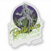 Beetlejuice | Sitting on a Tombstone シール (正面)
