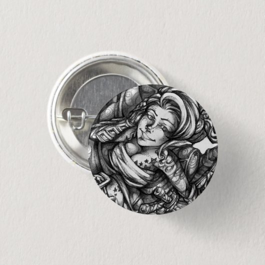 BeetleRider 缶バッジ (正面&裏面)