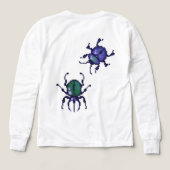 Beetles pixel art (デザイン背面)