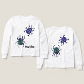 Beetles pixel art (デザイン 正面＆背面)