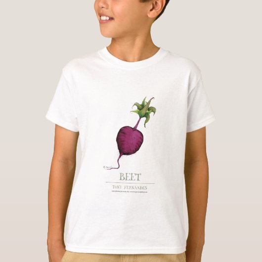 beetroot、贅沢なfernandes tシャツ (正面)