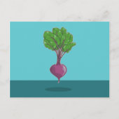 Beetroot beet plant ポストカード (正面)