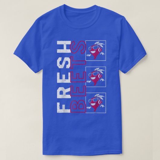 Beets Vegetable Gardening Farmer Vegan Healthy Veg Tシャツ (デザイン正面)