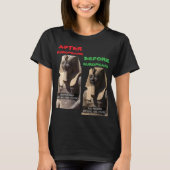 BEFORE AND AFTER EUROPEANS 1X001 Tシャツ (正面)