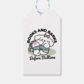 Before Bedtime with My Pup – Book and Dog Lover  ギフトタグ (正面)