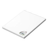 Before Bedtime with My Pup – Book and Dog Lover ノートパッド (回転)