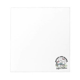 Before Bedtime with My Pup – Book and Dog Lover  ノートパッド