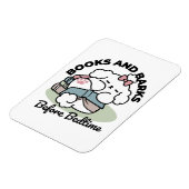 Before Bedtime with My Pup - Book and Dog Lover マグネット (左側)