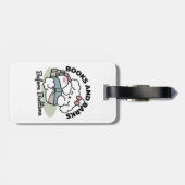 Before Bedtime with My Pup – Book and Dog Lover  ラゲッジタグ (裏面横)