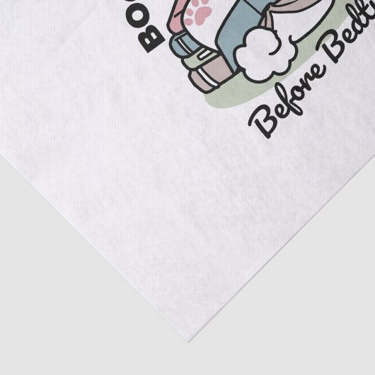 Before Bedtime with My Pup – Book and Dog Lover  薄葉紙 (詳細)