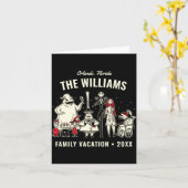 Before Christmas Family Vacation  カード (黄色い花)