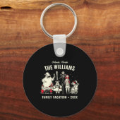 Before Christmas Family Vacation キーホルダー (正面)