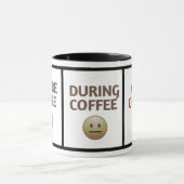 Before During After Coffee Mood Vector Art マグカップ (中央)