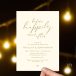 Before Happily Ever After, Romantic Rehearsal 招待状<br><div class="desc">Announce your happily ever after in style with our modern theme design (Before Happily ever after) wedding rehearsal dinner celebration invitation card. It is ideal for couples who have decided to celebrate the night before their big day. With its sophisticated yet playful design, this invitation is sure to set the...</div>