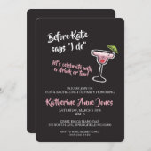 Before I doバチェロレッテドリンク招待状 招待状 (正面/裏面)