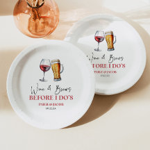Before I Do's リハーサルディナー ワインとビール