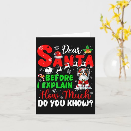 Before I Explain How Much You Know Xmas Papillon O カード (黄色い花)